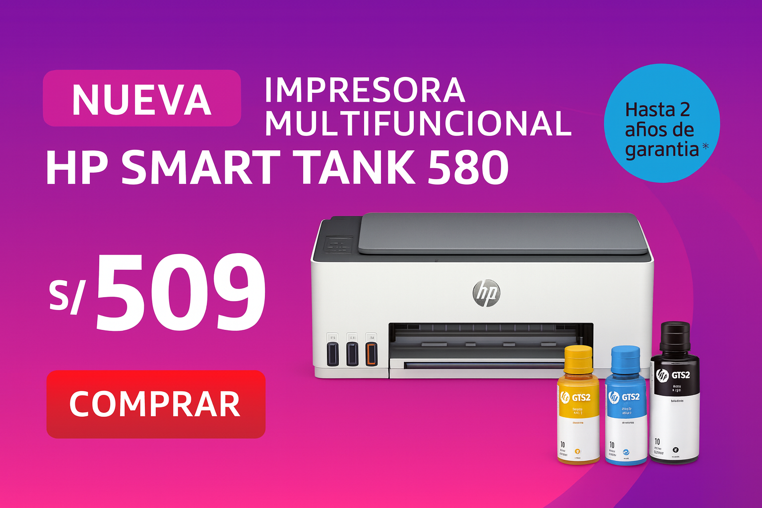Hp 580 Comprar