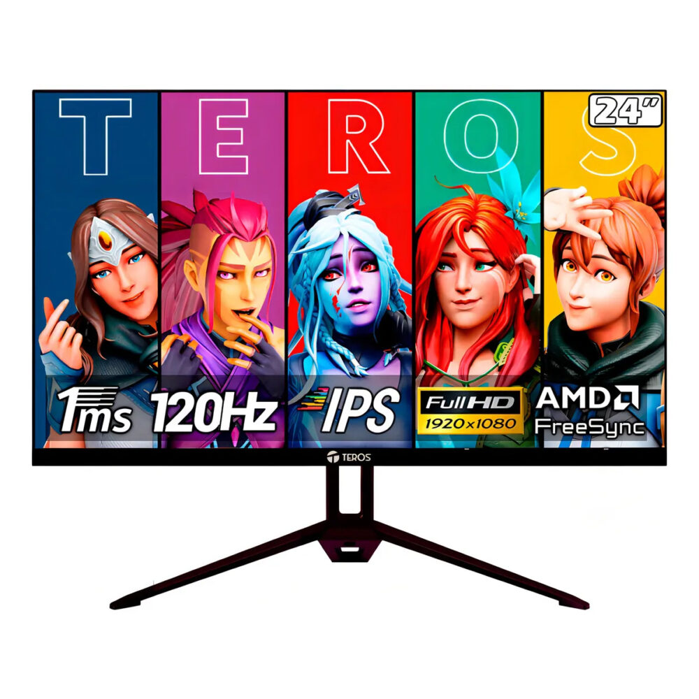 Monitor Teros Te-2415S 23.8&Quot; Ips Fhd 120Hz 1Ms