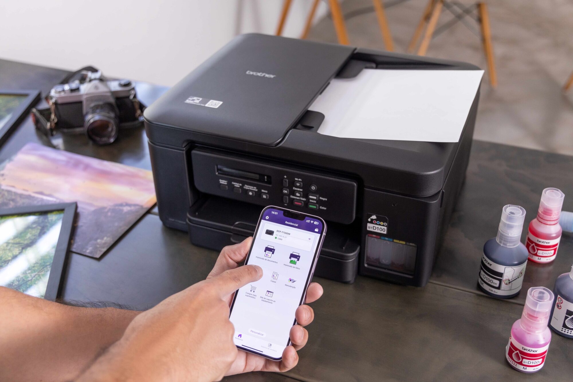 Impresora Brother Dcp-T730W Duplex Multifuncional Wifi