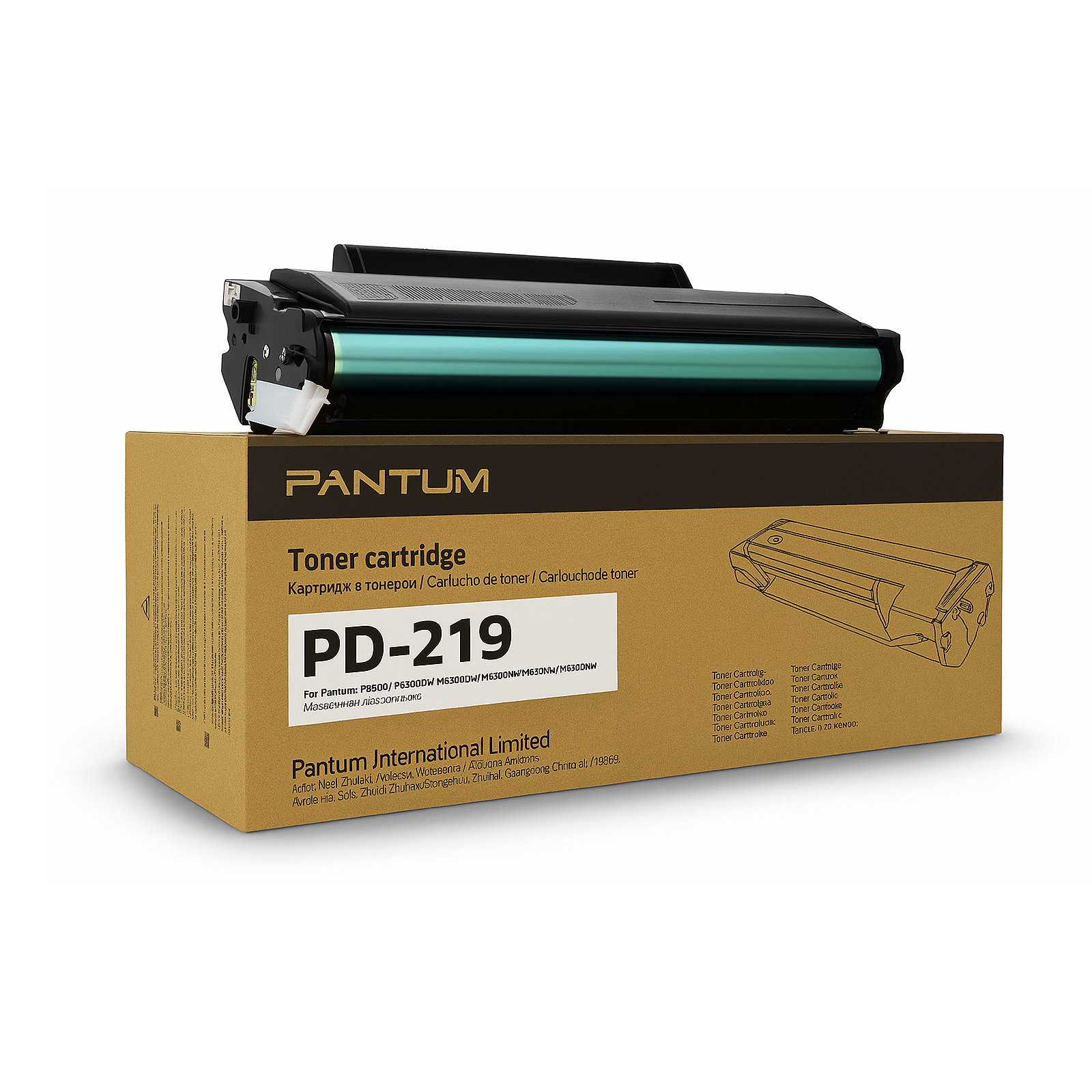 Toner Pantum Pd-219 Para P2509W, M6559Nw 1600 Paginas