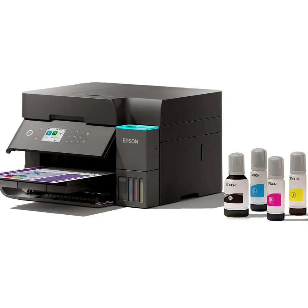 Impresora Multifuncional Epson Ecotank L6370 3 En 1 Wi-Fi Con Dúplex Automático Y Adf