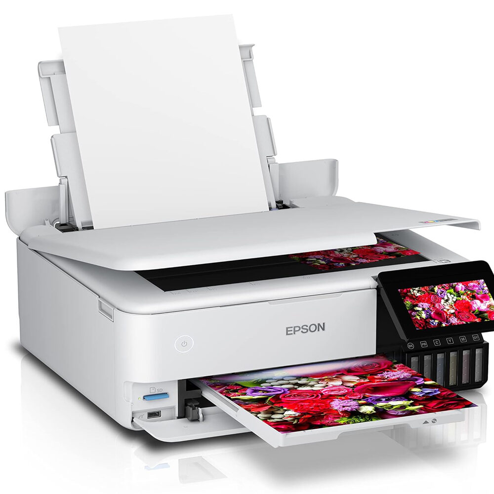 Impresora Multifuncional Epson Ecotank L8160, Wifi 6 Colores Dúplex