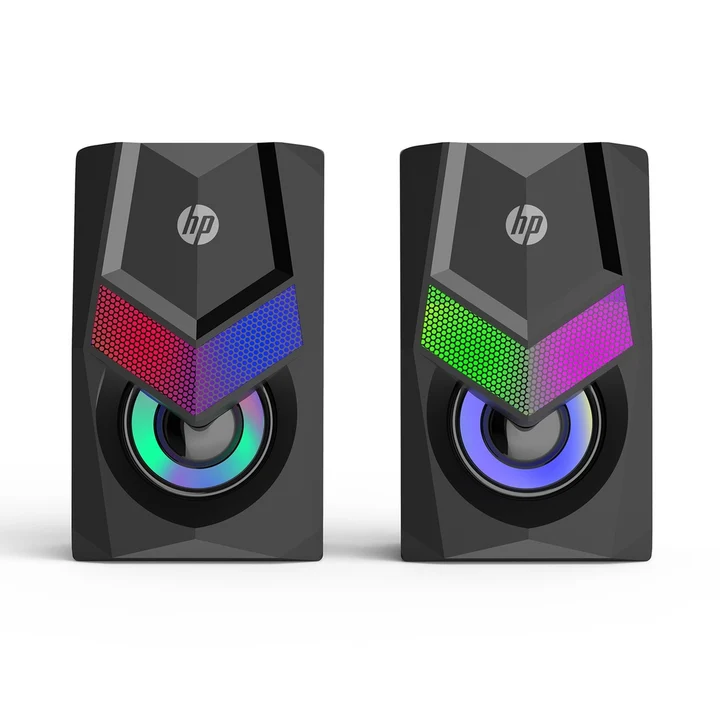 Parlantes Gamer HP USB 6W con Luces RGB DHE-6000