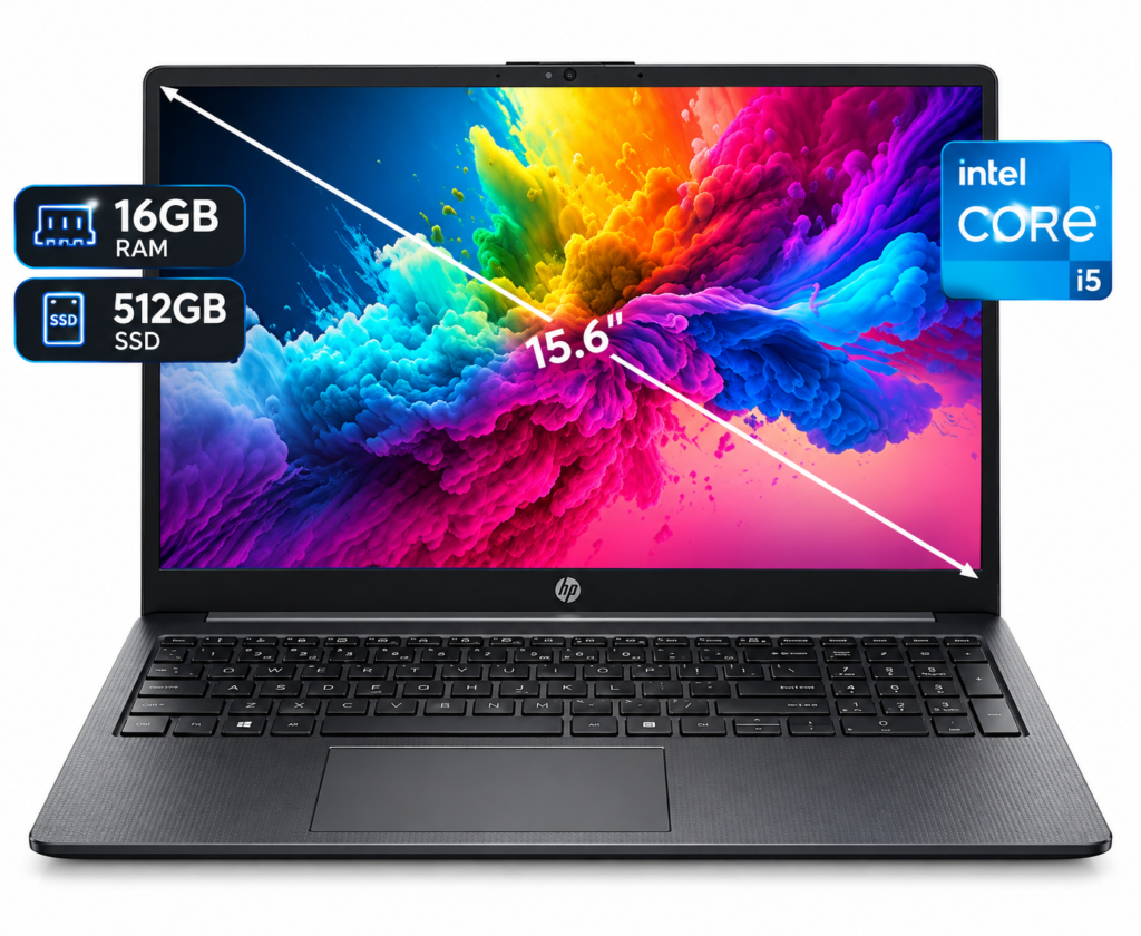 LAPTOP HP 250 G10 CORE 5-120U/ 16GB/ SSD512GB/ 15.6/ FREE/ C78DYAT