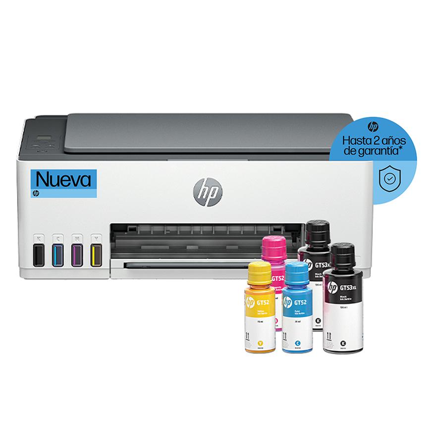 Impresora Multifuncional Hp Smart Tank 585 Wifi Usb Bluetooth Tanque De Tinta Continua