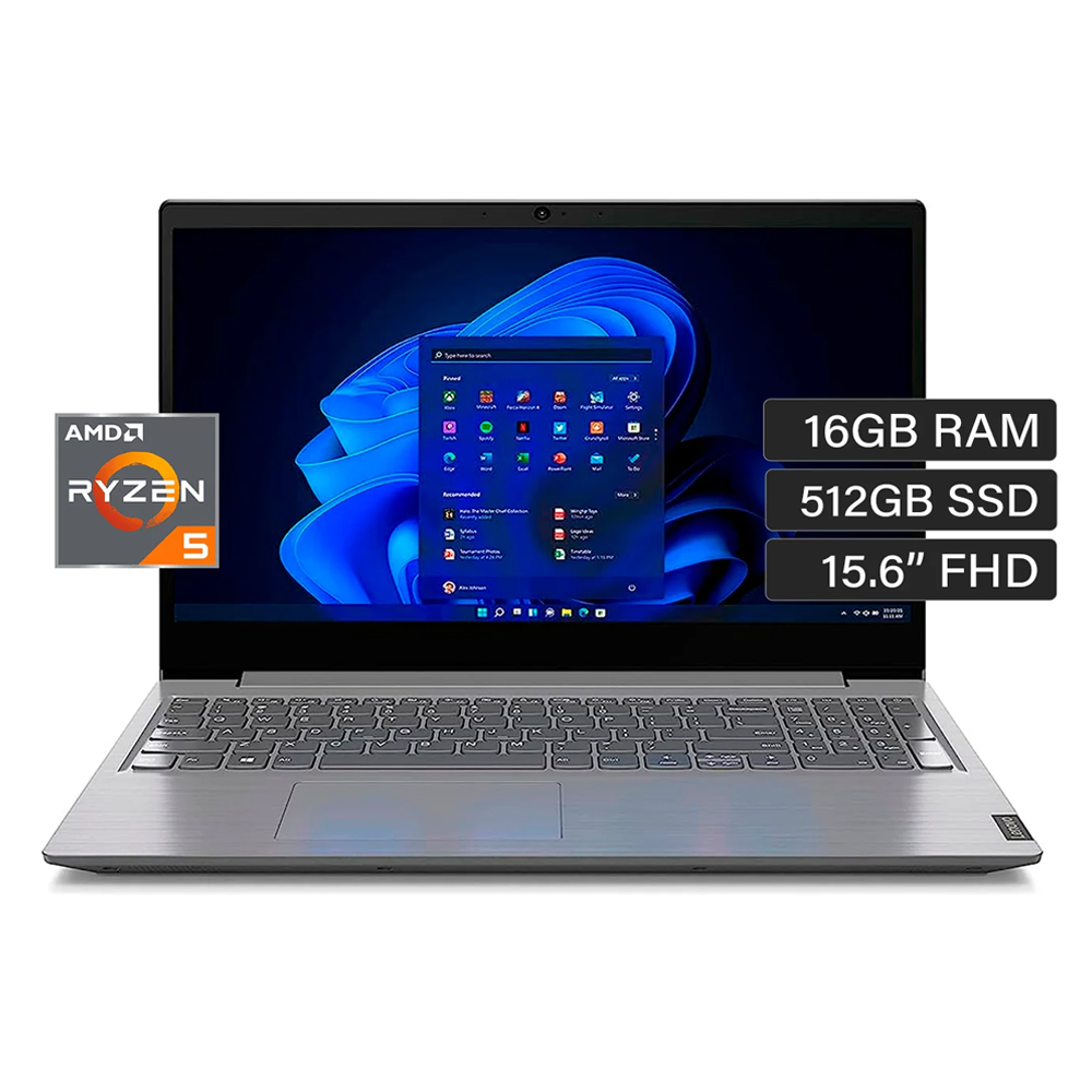 Laptop Lenovo V15 G4 Amd Ryzen 5 7520U Ram 16Gb Disco 512Gb Ssd