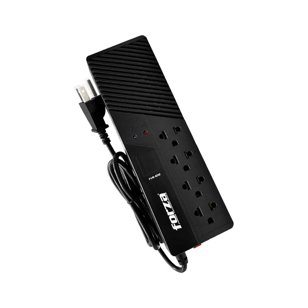 Estabilizador Forza Fvr-1012 1000Va 500W 220V | Protección Eléctrica Segura