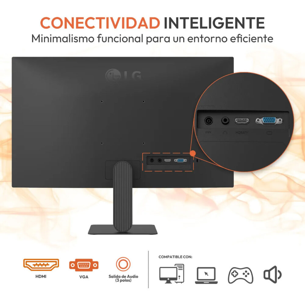 Monitor Lg 24U411A 24″ Fhd Ips 120Hz 5Ms Hdmi