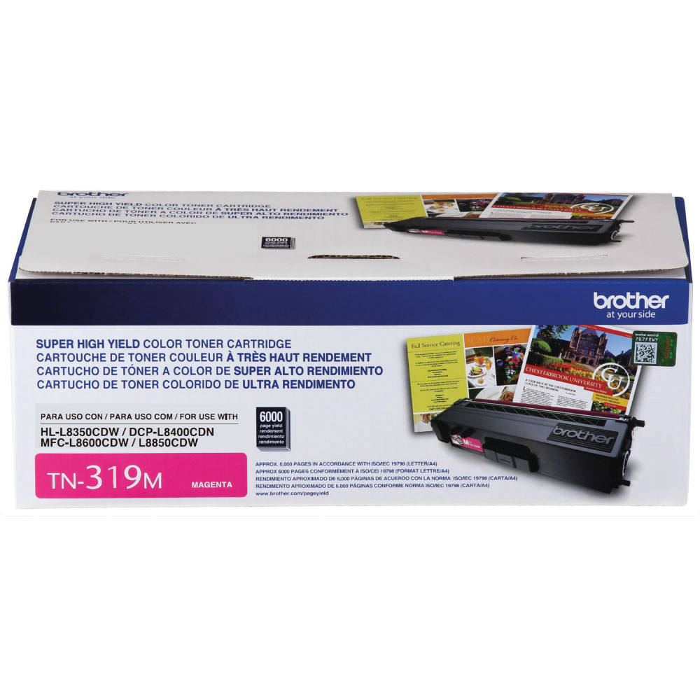Toner Brother TN-319M Magenta Hl-L8350, Mfc-L8850 Original 1 Toner Brother Tn-319M Magenta Hl-L8350, Mfc-L8850 Original - Imagen 1