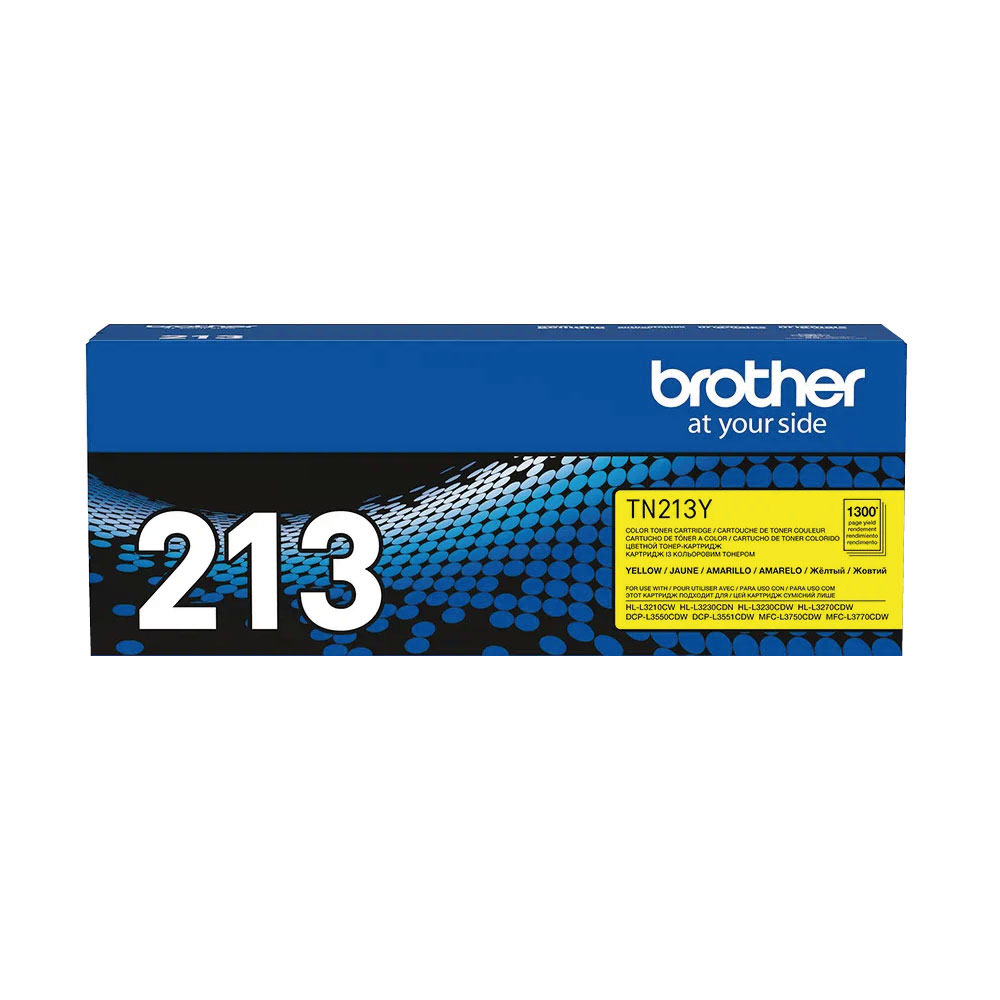 Toner Brother TN-213Y Yellow 1300Pg. P/ Hl3270 /L3551 / L3750