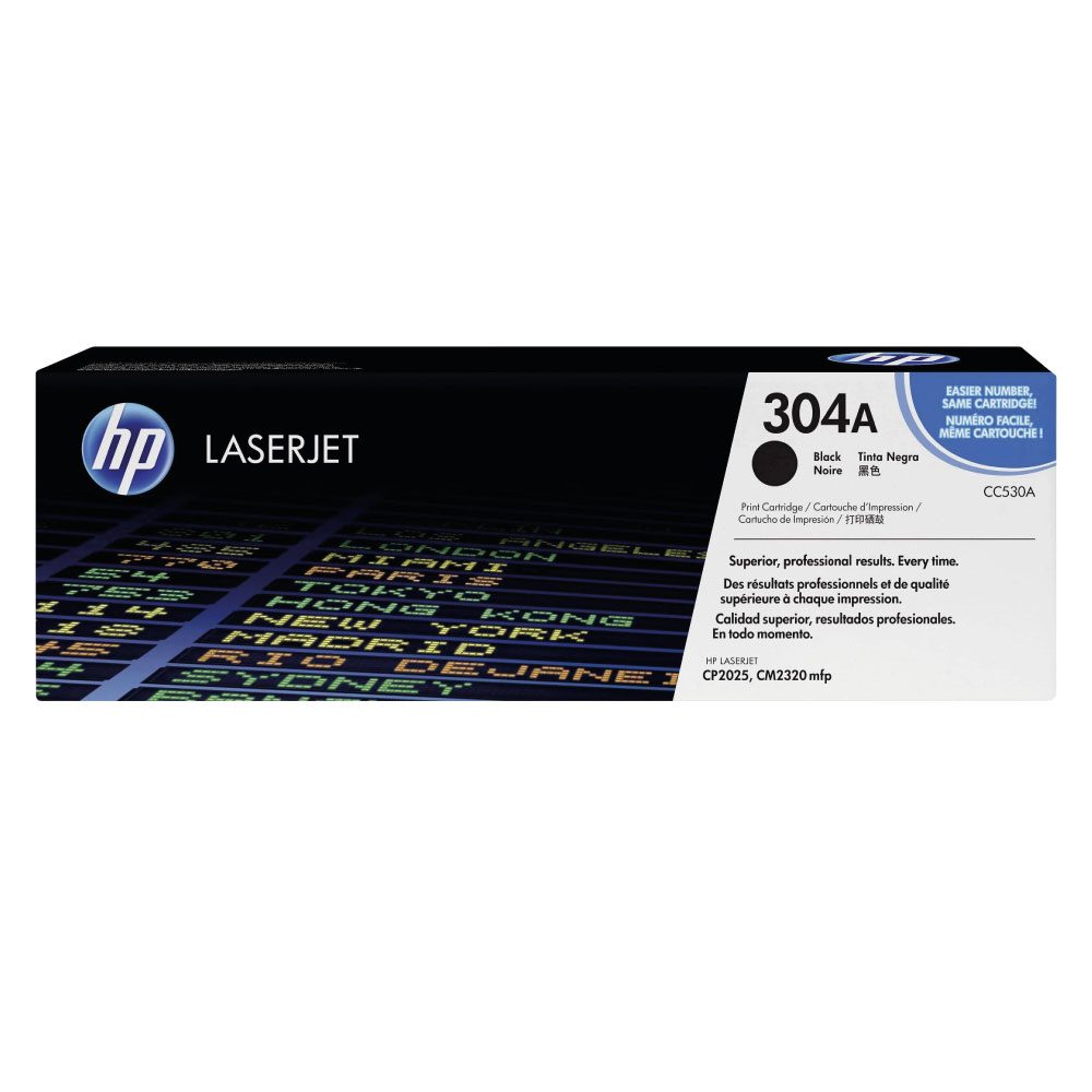 Toner HP CC530A 304A CP2025/CM2320 Negro Original