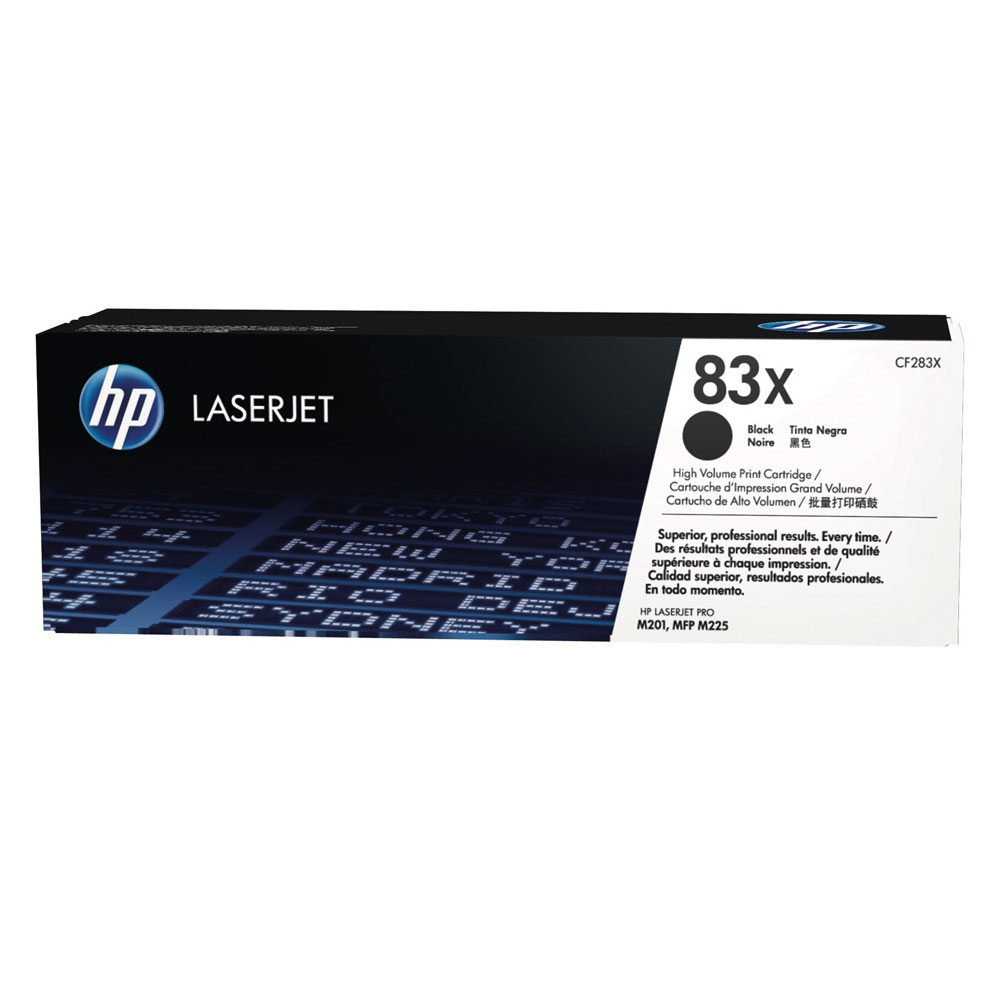 Toner HP 83X CF283X Negro M125, MFP M225, M127 2200 Paginas