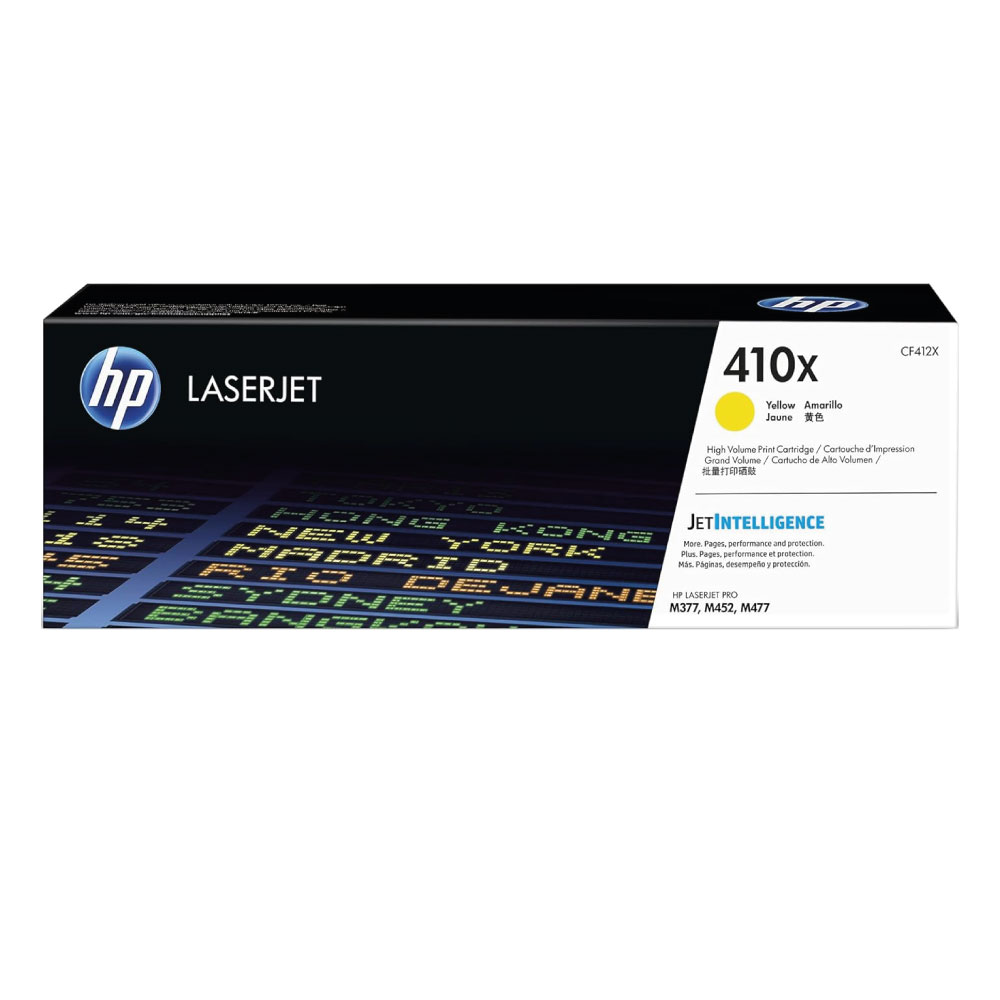 Toner HP 410X Yellow (CF412X) LaserJet M477/M478/M452 5000 Pag.