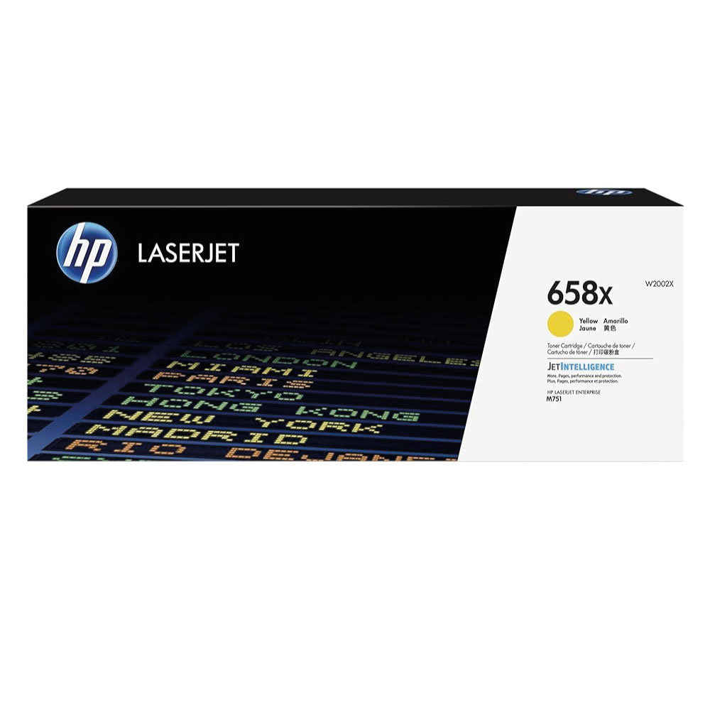 Toner Hp W2002X (658X) Yellow Original 1 Toner Hp W2002X (658X) Yellow Original - Imagen 1