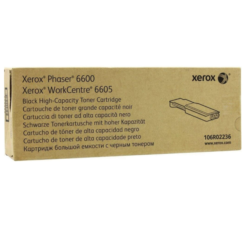 Toner Xerox 106R02236 Negro Original 1 Toner Xerox 106R02236 Negro Original - Imagen 1