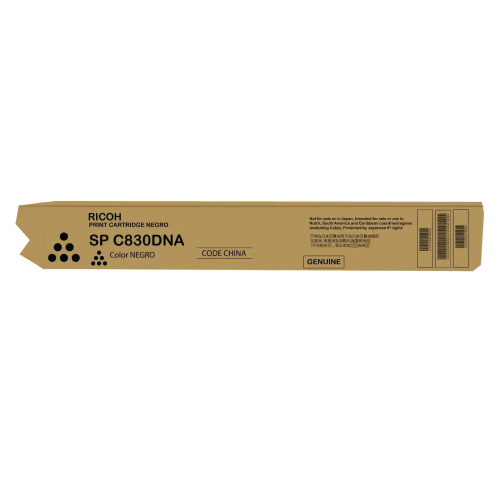 Toner Ricoh 821181 Negro SP C830DN Original 1 Toner Ricoh 821181 Negro Sp C830Dn Original - Imagen 1