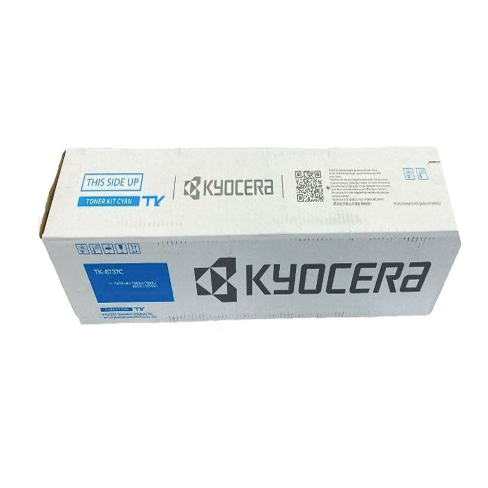 Toner Kyocera TK-8737C Cian Original 8052ci /8353ci - Imagen 1