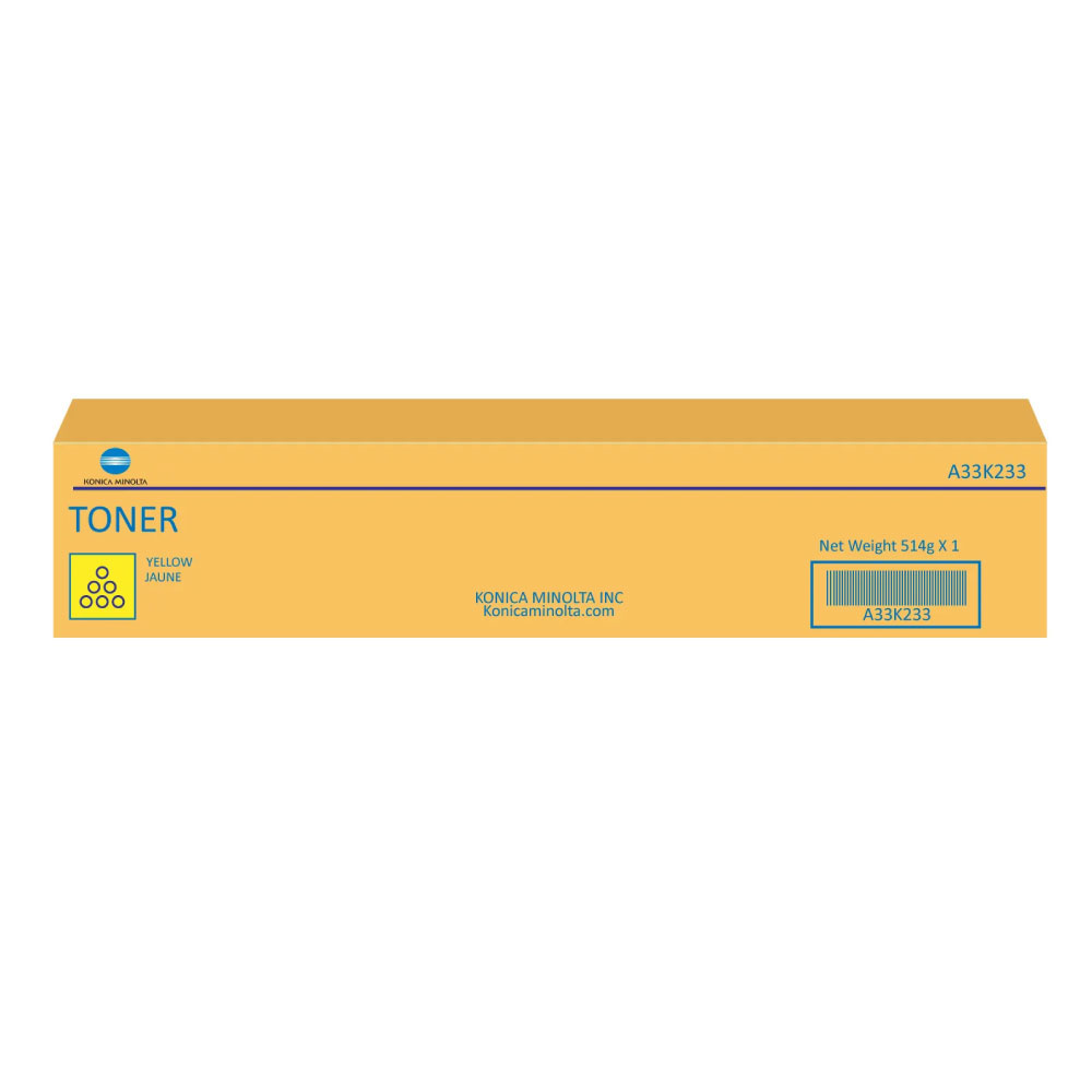 Toner Konica Minolta TN-220Y Yellow 1 Toner Konica Minolta Tn-220Y Yellow - Imagen 1