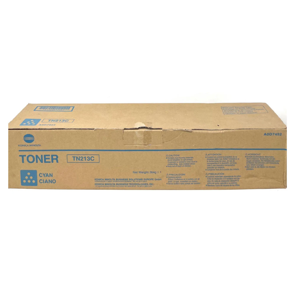 Toner Konica Minolta TN-213C Cian 1 Toner Konica Minolta Tn-213C Cian - Imagen 1