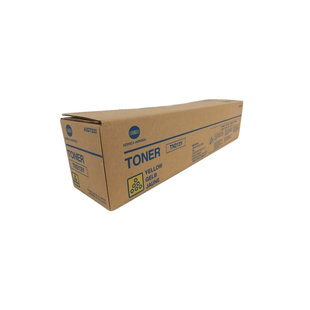 Toner Konica Minolta TN-213Y Yellow Bizhub C203, C230, C253