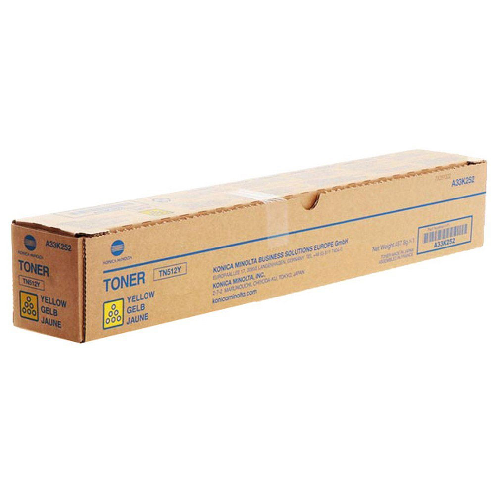 Toner Konica Minolta TN-512Y Yellow C454/C554/C454e/C554e