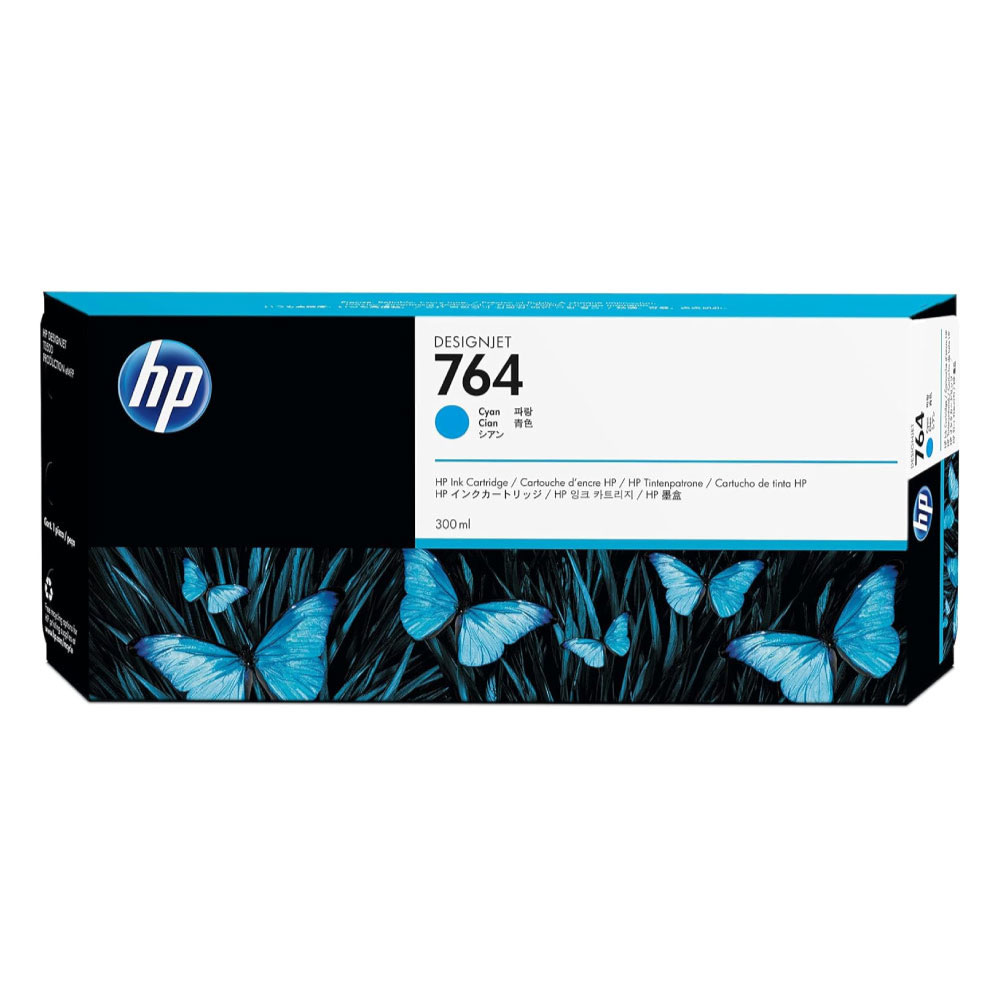 Tinta HP 764A C1Q13A Cyan original de 300 ml