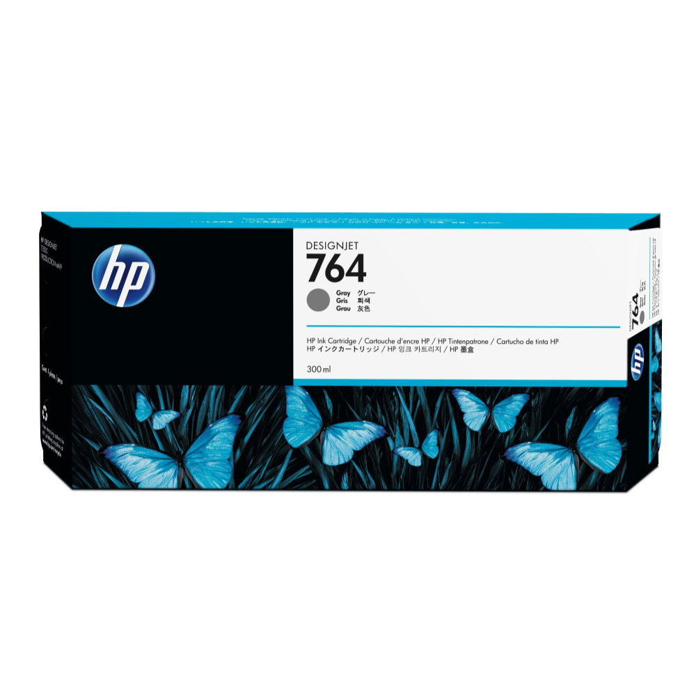 Tinta HP (764A) C1Q18A Gray Original 1 Tinta Hp (764A) C1Q18A Gray Original - Imagen 1