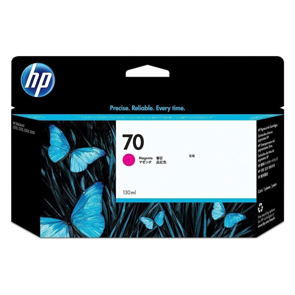 Tinta HP (70) C9453A Magenta Original 1 Tinta Hp (70) C9453A Magenta Original - Imagen 1