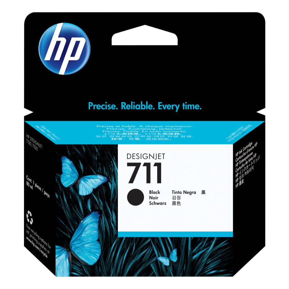 Tinta HP (711) CZ129A Black Original