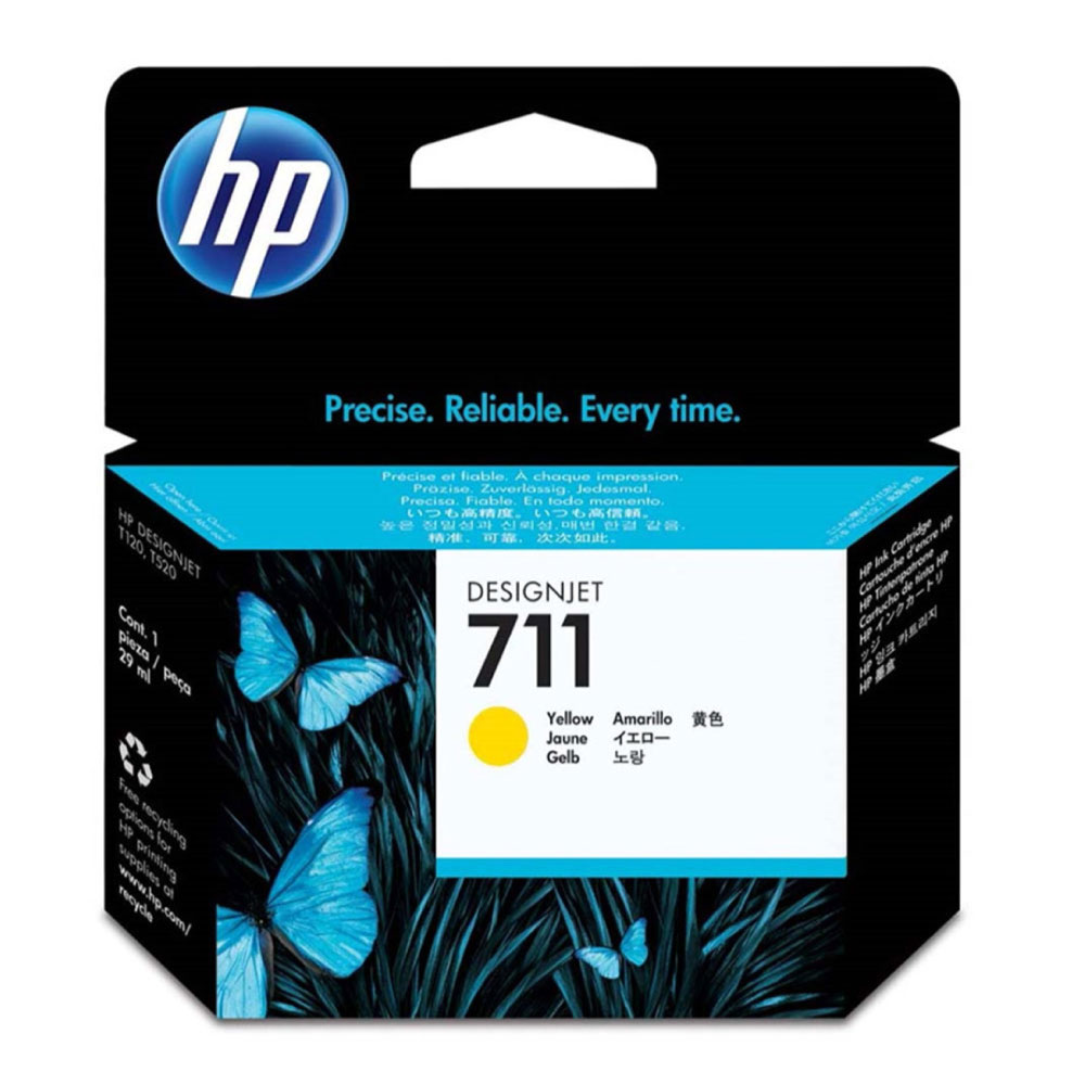 Tinta HP (711) CZ132A Yellow Original