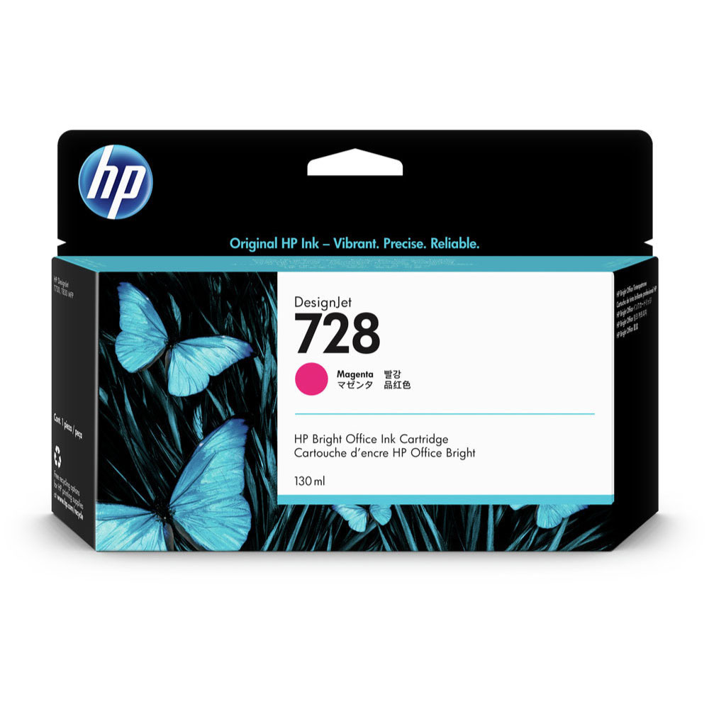 Tinta HP (728) F9J66A Magenta Original