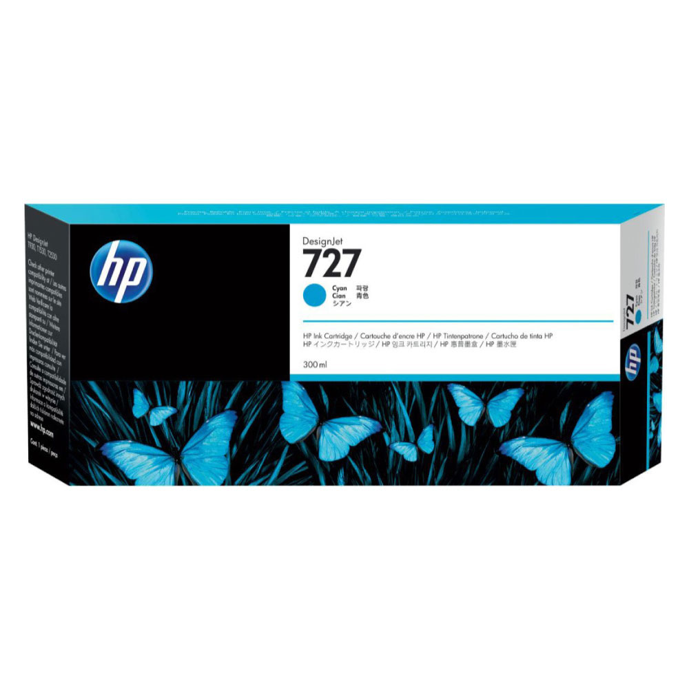 Tinta HP (727) F9J76A Cyan Original