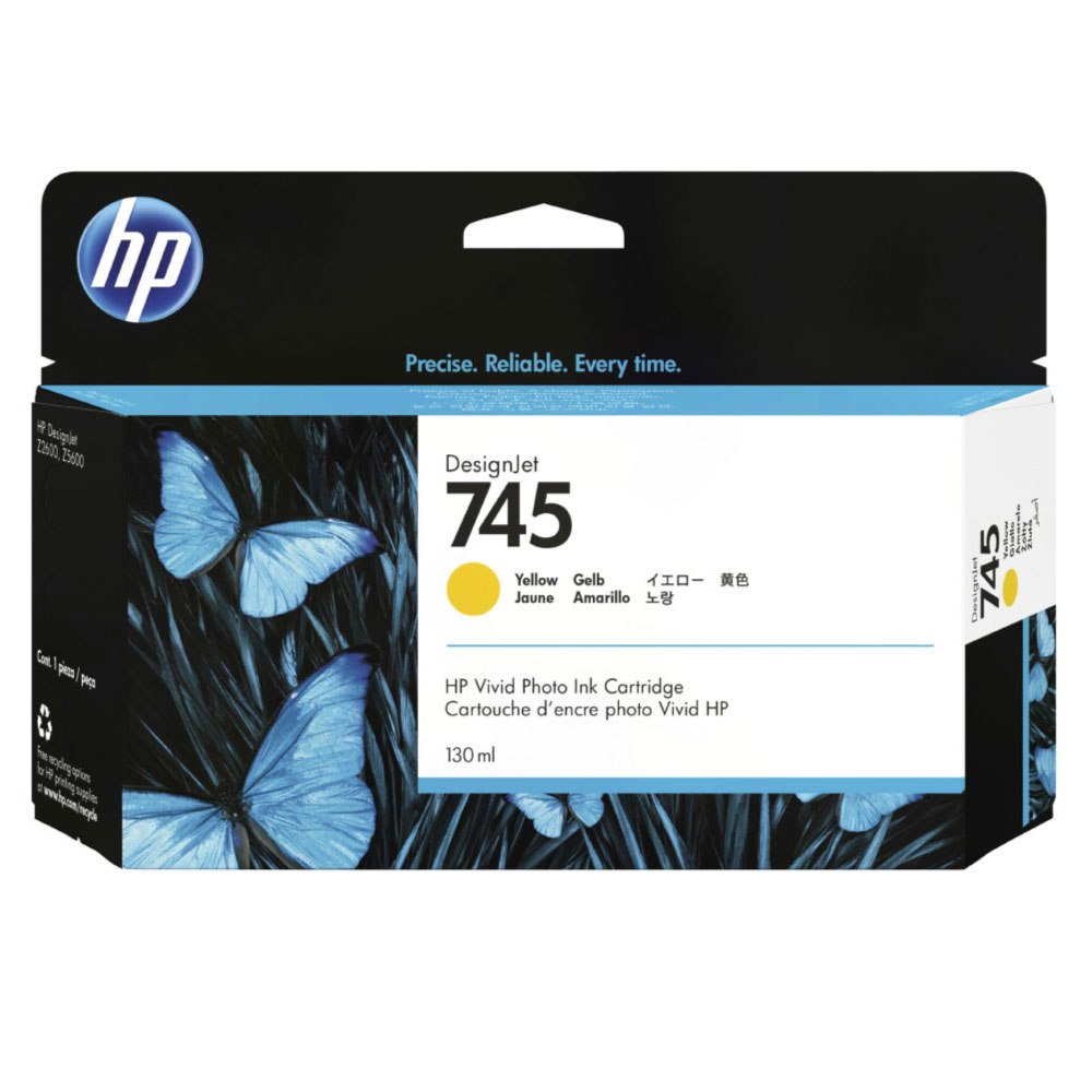 Tinta HP (745A) F9J96A Yellow Original