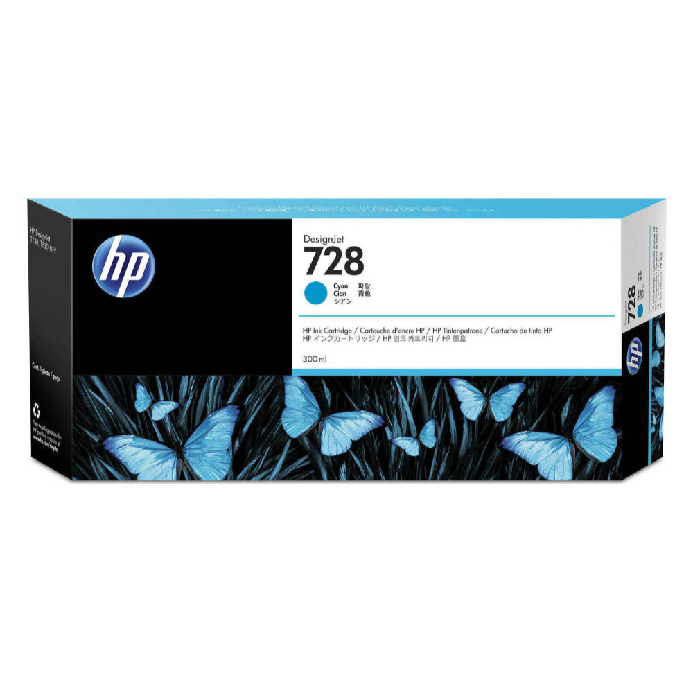 Tinta HP (728A) F9K17A Cyan Original