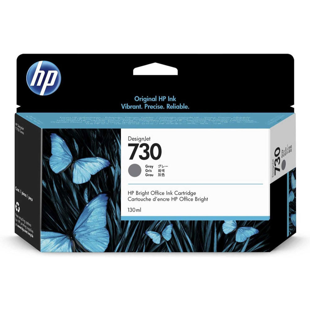 Tinta HP (730) P2V66A Gray Original