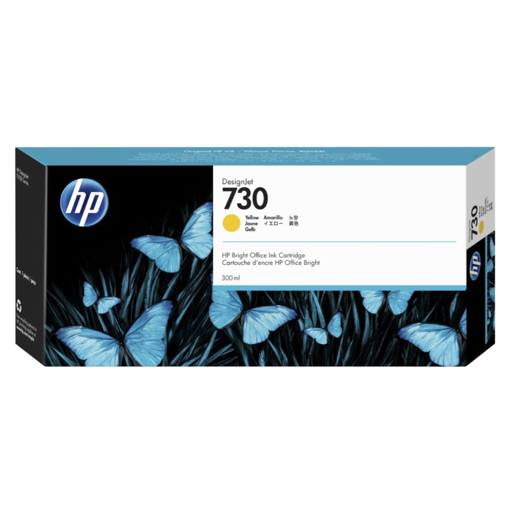 Tinta HP (730) P2V70A Yellow Original