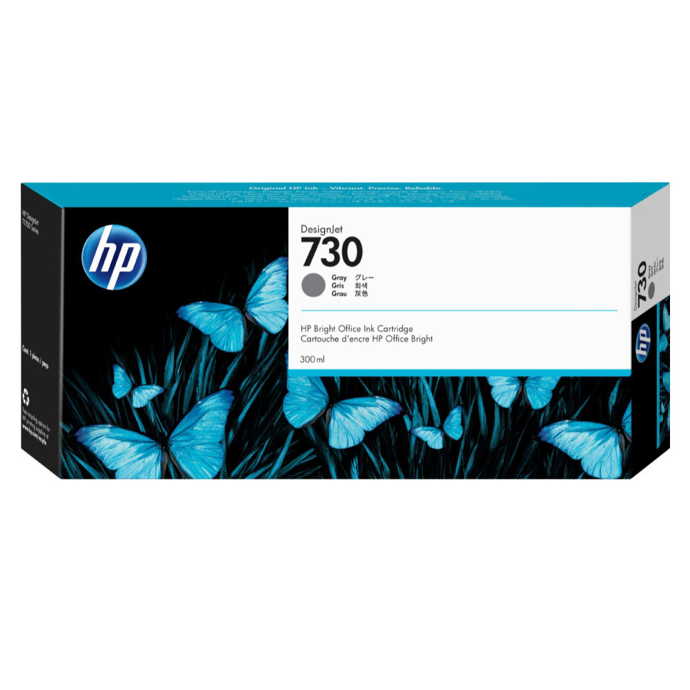Tinta HP (730) P2V72A Gray Original