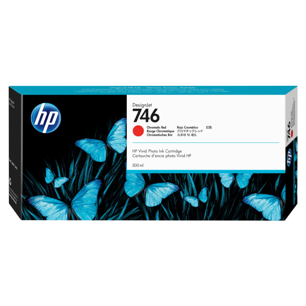 Tinta HP (746) P2V81A Chromatic RED Original