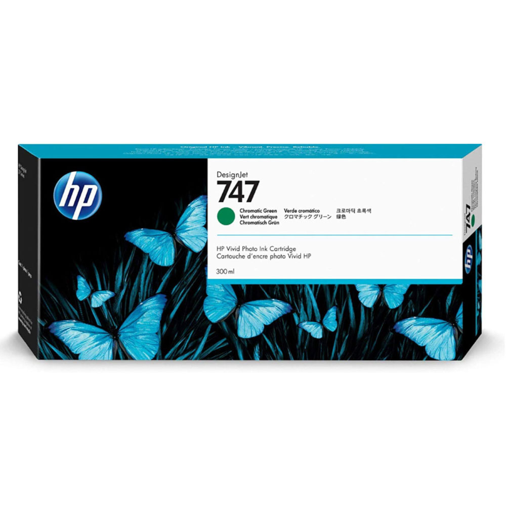Tinta HP (747) P2V84A Chromatic Green Original