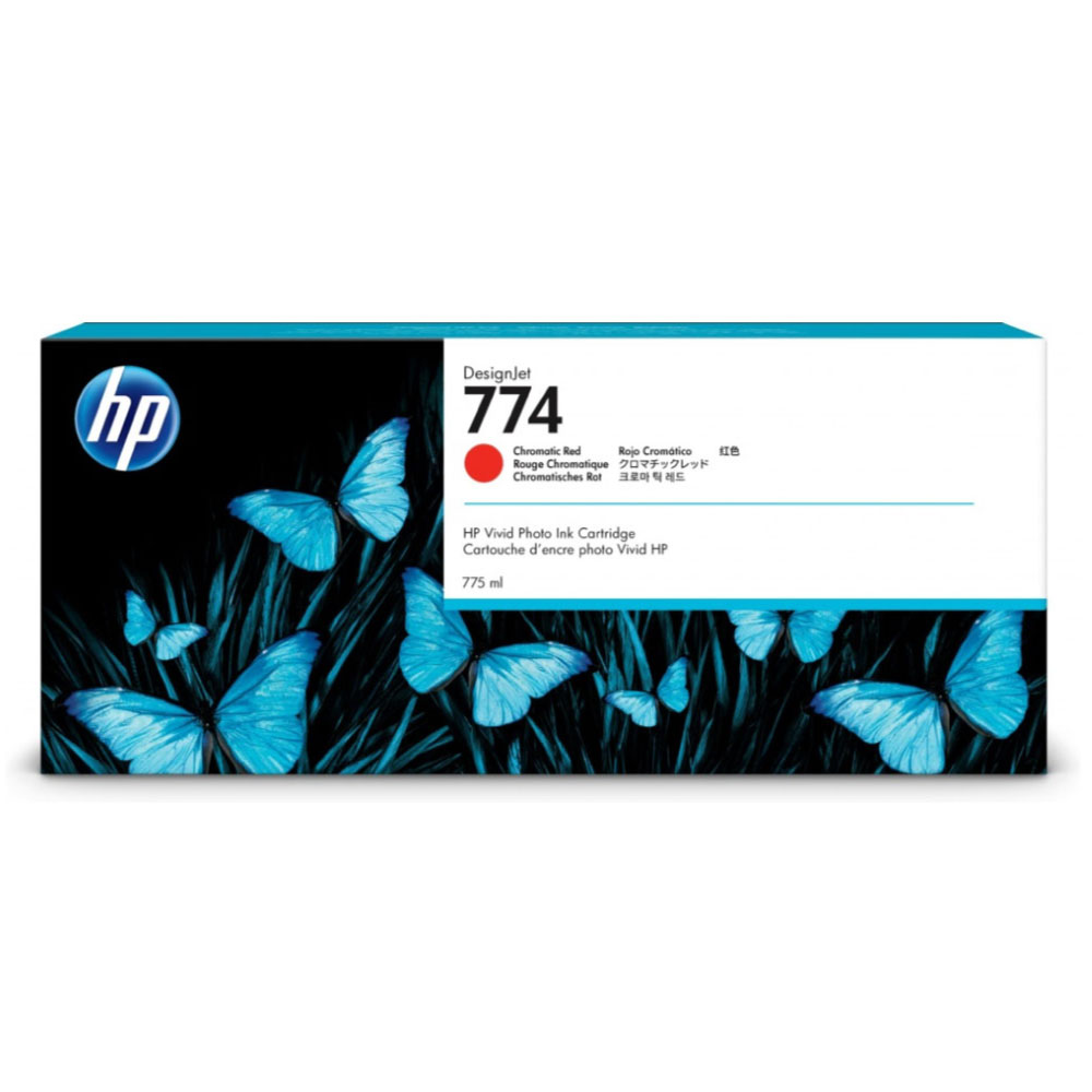 Tinta HP (774) P2W02A Chromatic RED Original