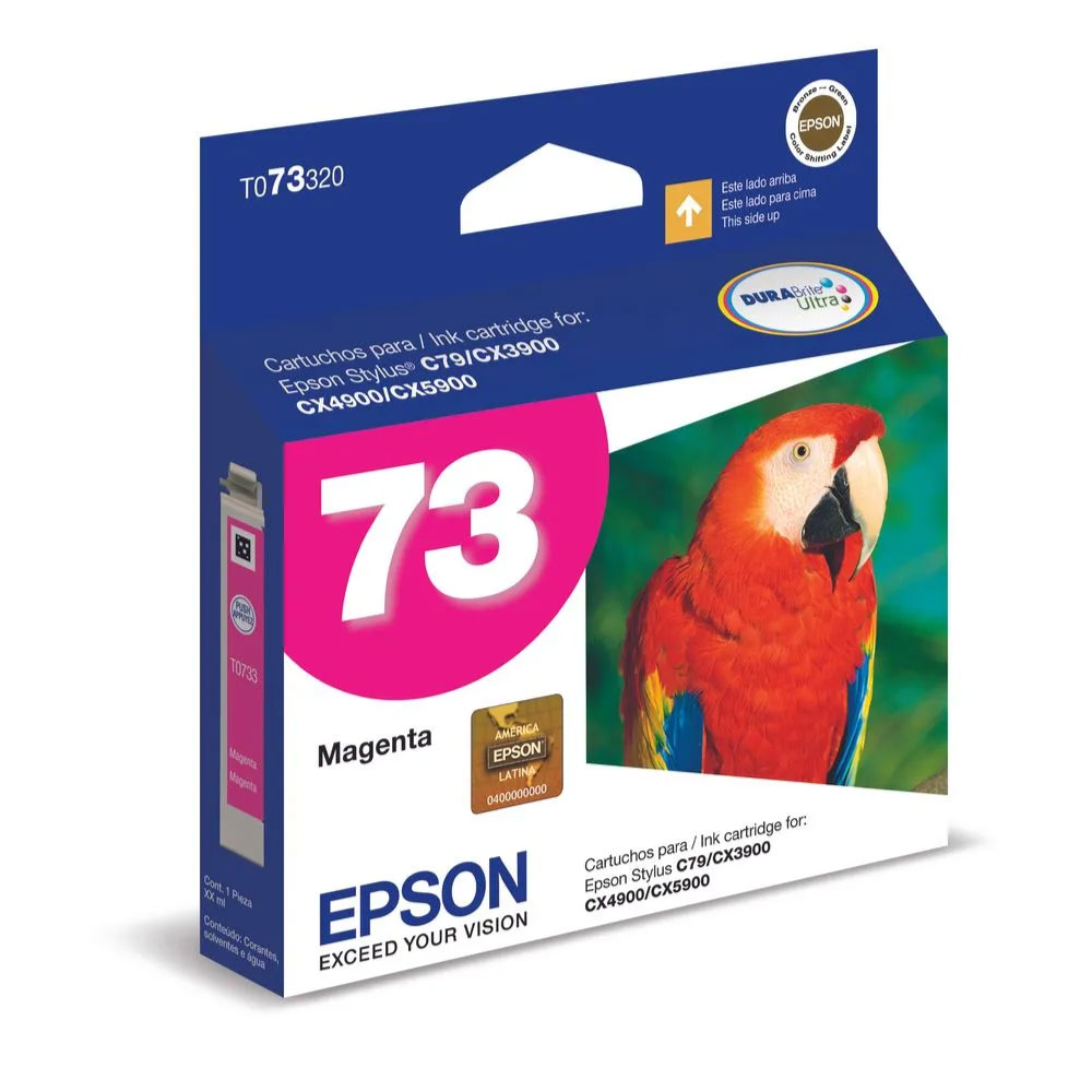 Tinta Epson 73N Magenta T073320 Original