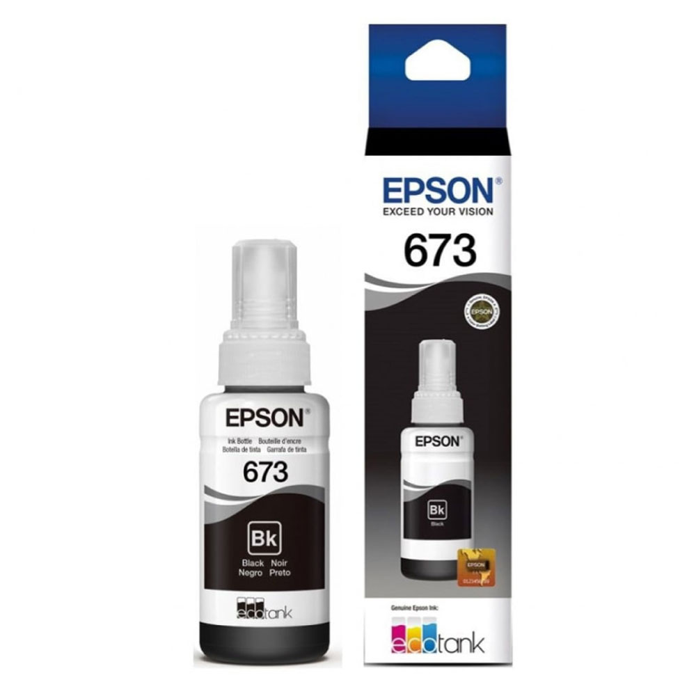 Tinta Epson T673120 Negro Original