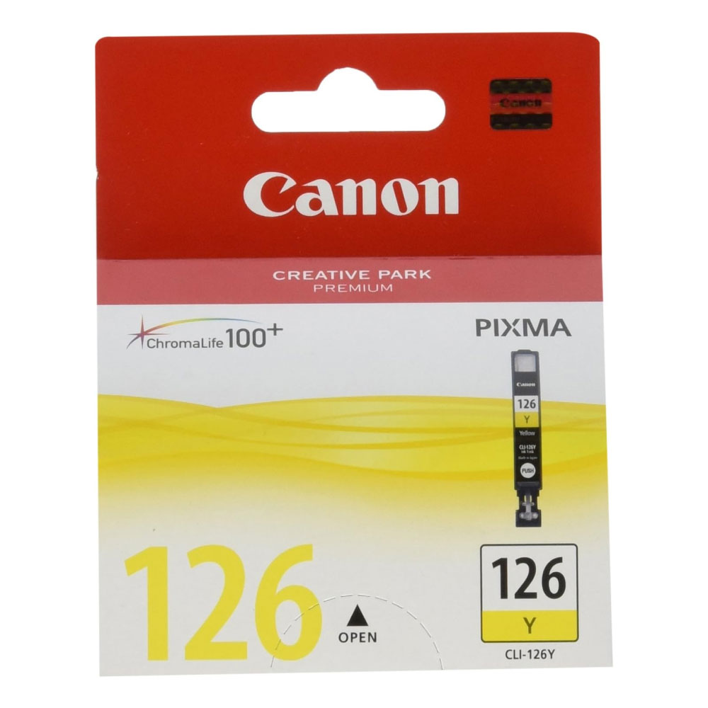 Tinta Canon CLI-126 Yellow Original 1 Tinta Canon Cli-126 Yellow Original - Imagen 1