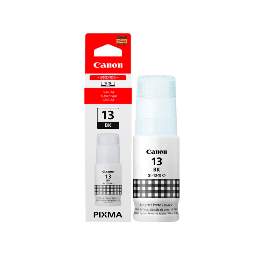 Tinta Canon GI-13 Bk Black Original