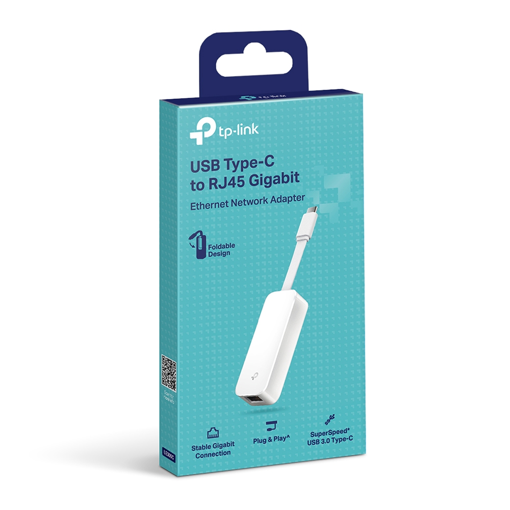 Adaptador de red USB tipo C a Ethernet UE300C TP-Link