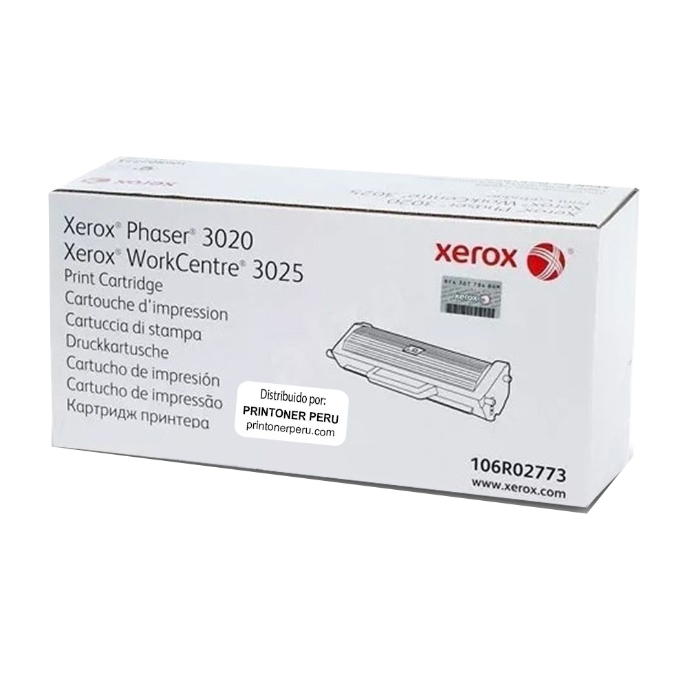 Toner Xerox 106R02773 Phaser 3020 / Wc 3025