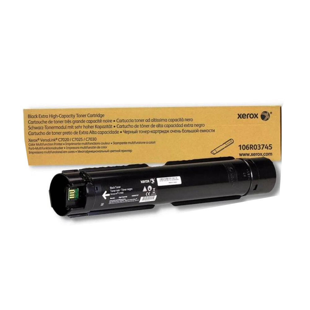 Toner Xerox 106R03745 Black Para Versalink C70Xx 1 Toner Xerox 106R03745 Black Para Versalink C70Xx - Imagen 1