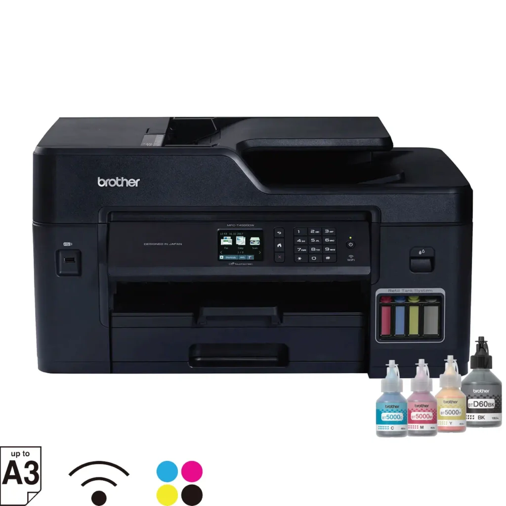 Multifuncional Brother MFC-T4500DW A3 WiFi Dúplex con ADF