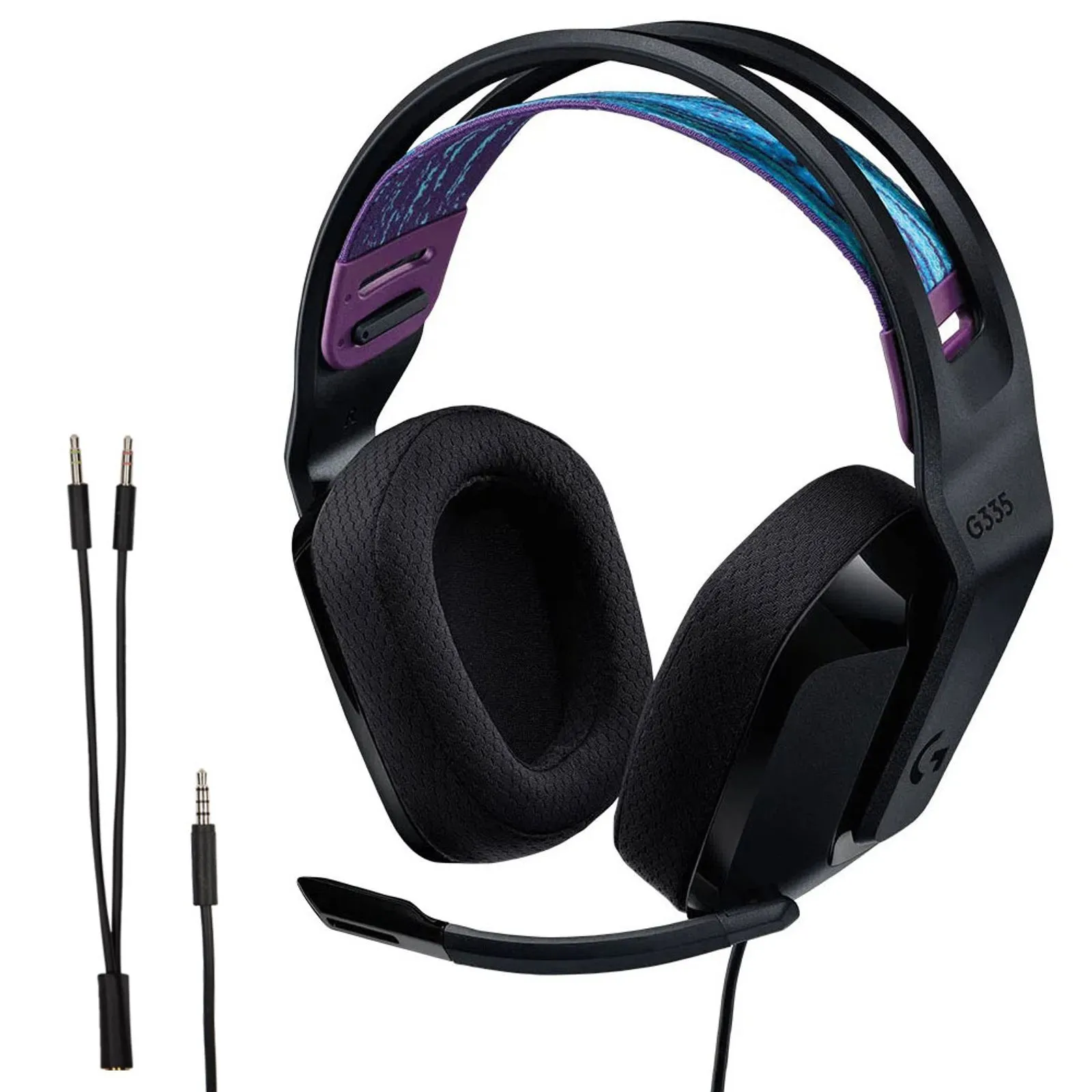 Audífono Gaming Logitech G G335 Alámbrico Negro 1 Audífono Gaming Logitech G G335 Alámbrico Negro - Imagen 1