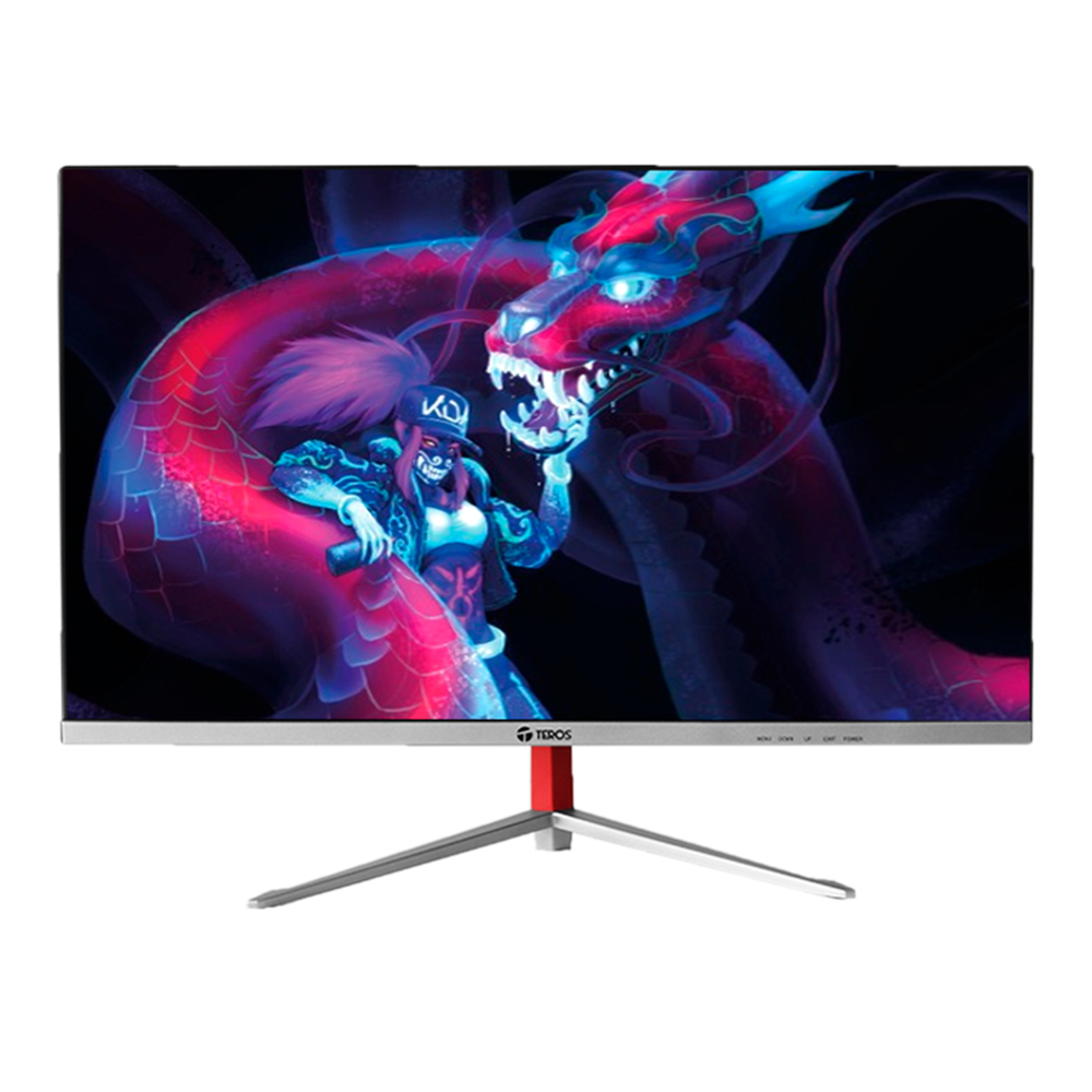 Monitor Teros TE-2401S, 23.8" VA, 100Hz, Curvo FHD VGA, HDMI